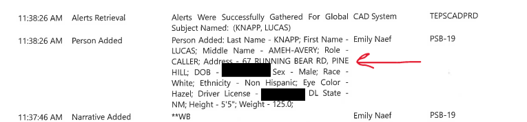 Court records related to Luca Redbeard Lucas Knapp homicide investigation